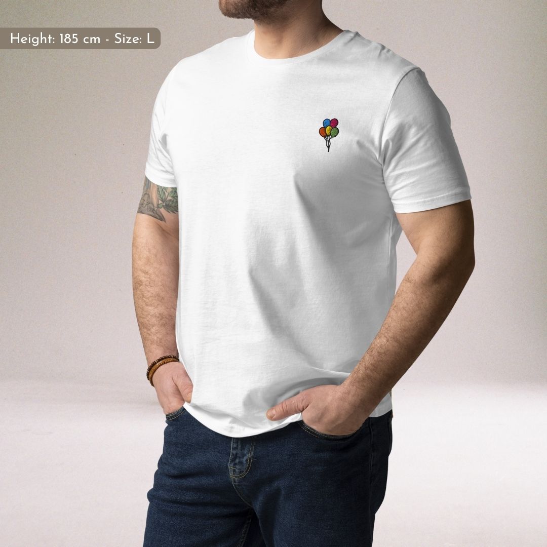 Balloon | Regular Unisex T-shirt | Embroidered