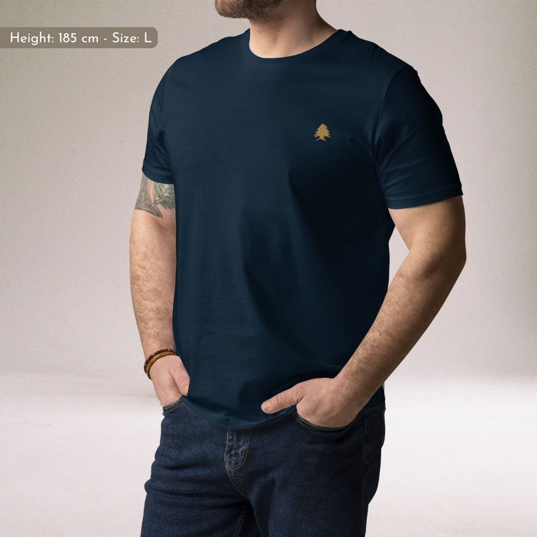 Gold Cedar | Regular Unisex T-shirt | Embroidered