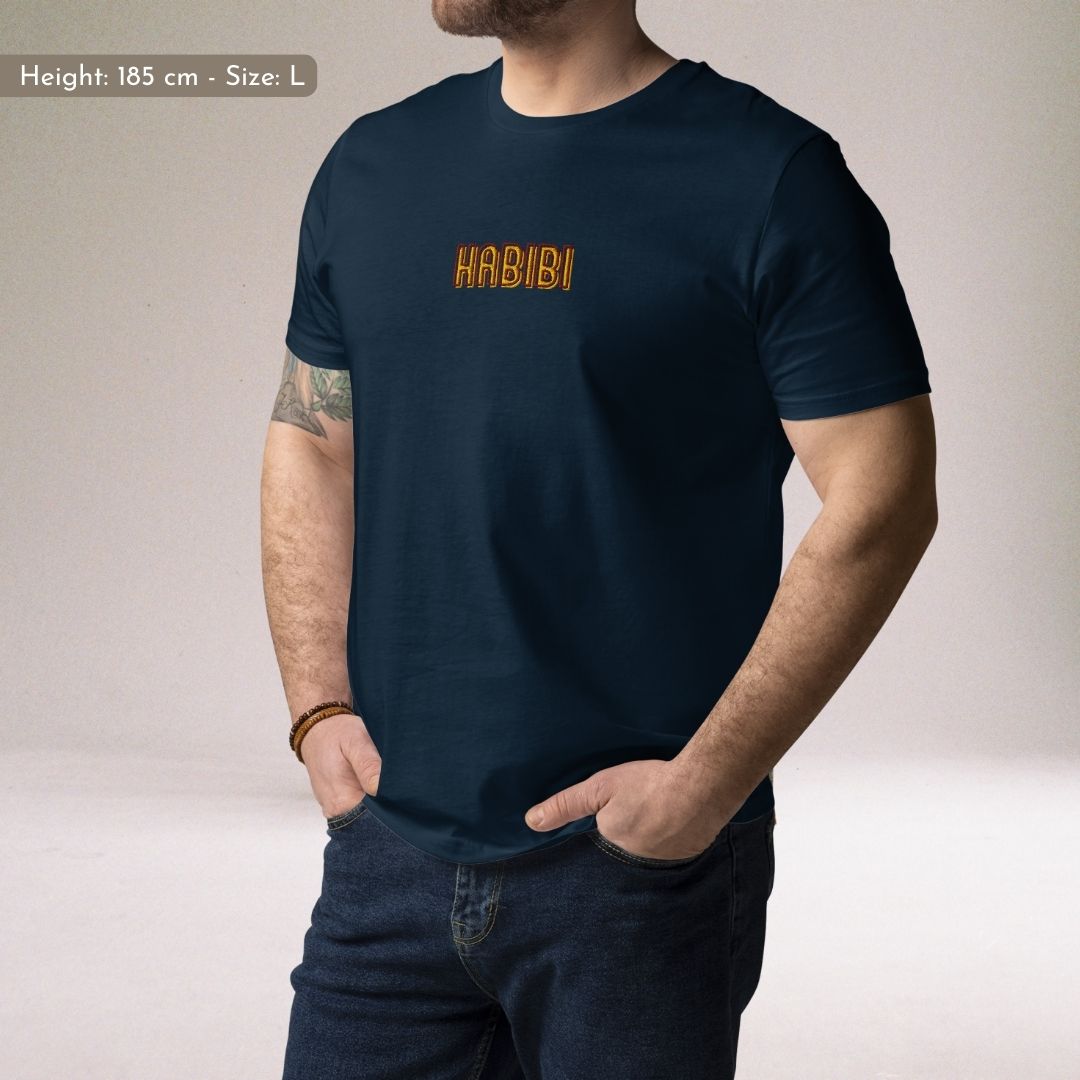 Habibi | Regular Unisex T-shirt | Embroidered