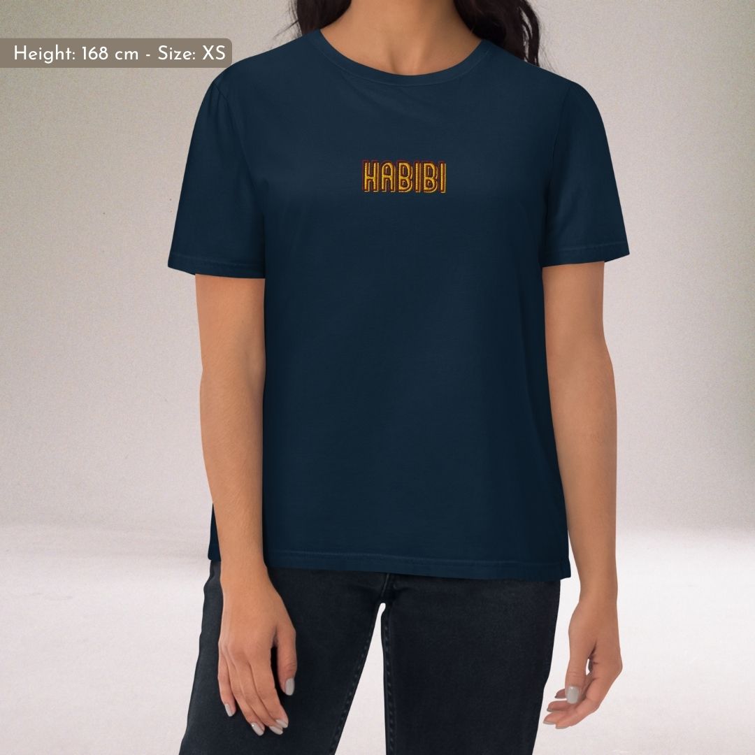 Habibi | Regular Unisex T-shirt | Embroidered