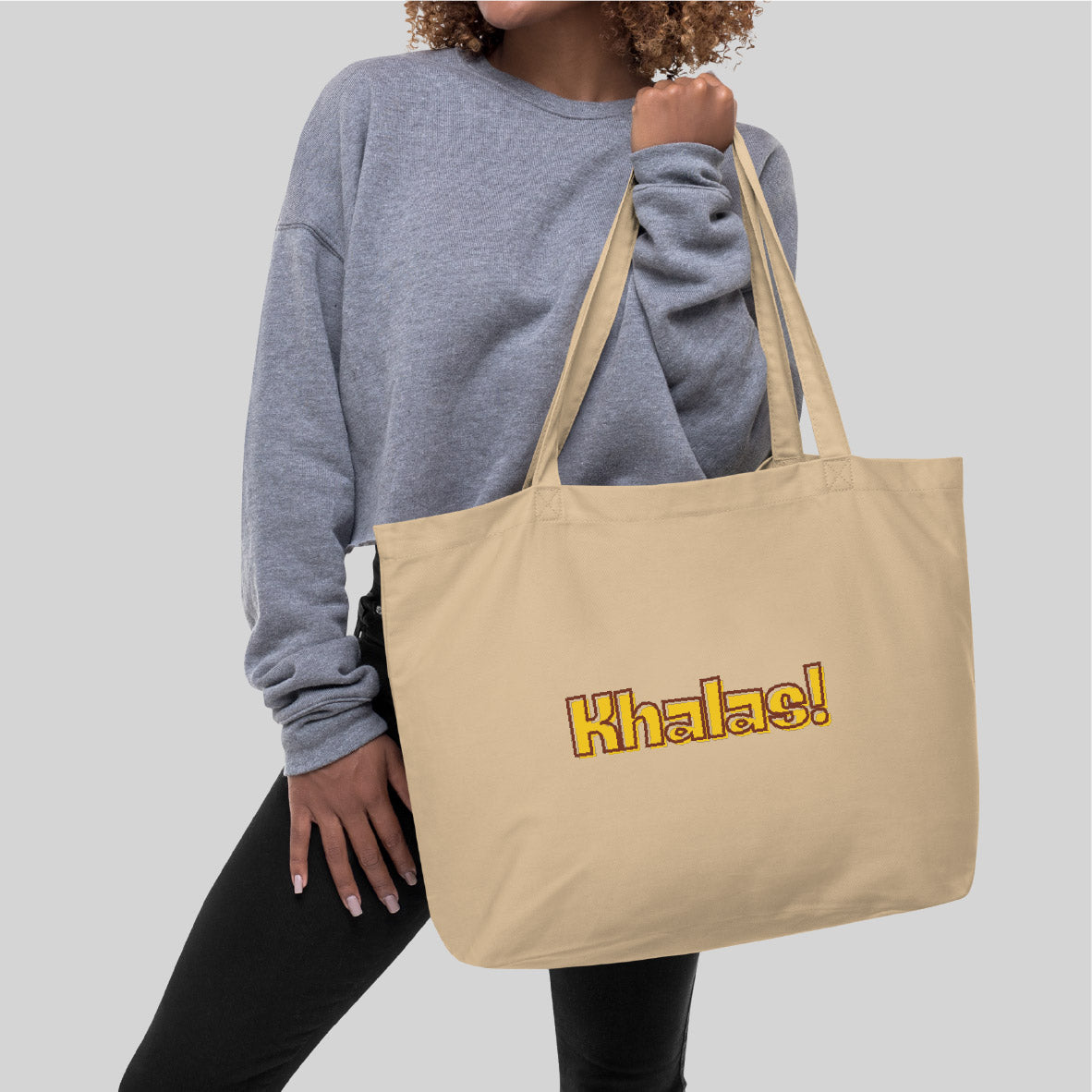 Totebag "Khalas!"