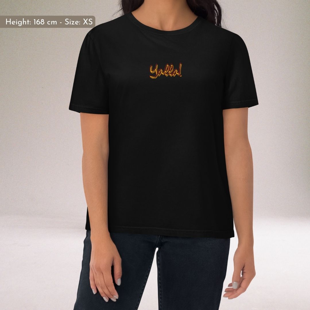 Yalla! | Regular Unisex T-shirt | Embroidered