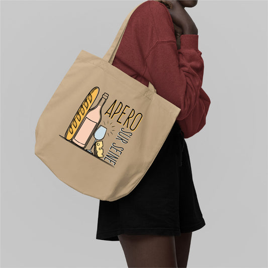 Tote "Apero Sur Seine"