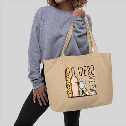 Tote "Apero Sur Seine"