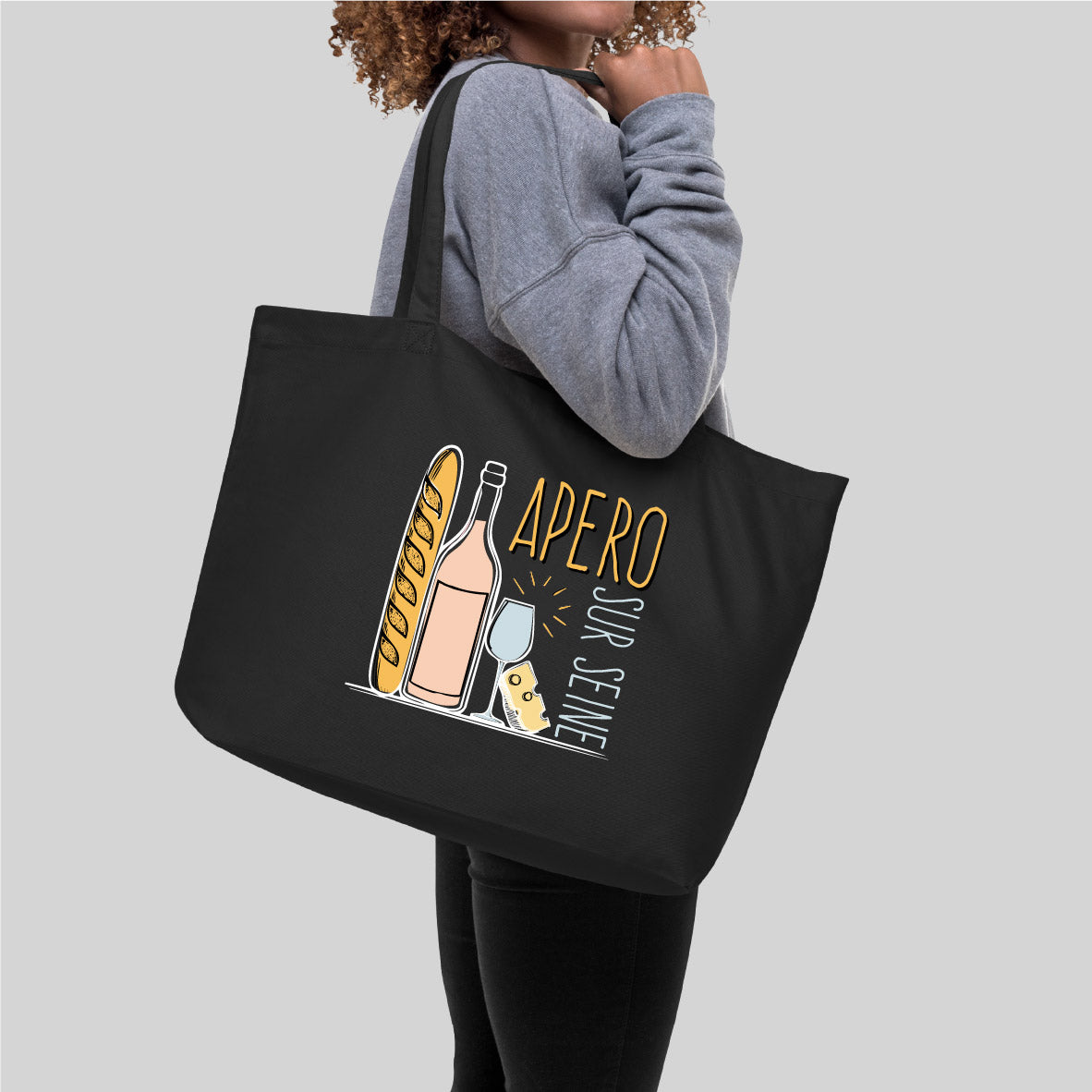 Tote "Apero Sur Seine"