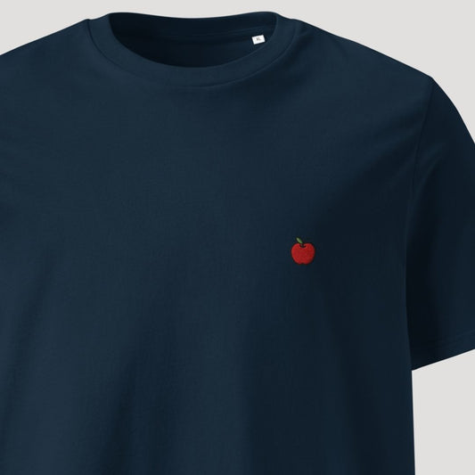 Apple | Regular Unisex T-shirt | Embroidered