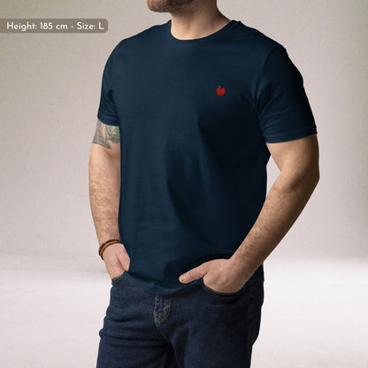 Apple | Regular Unisex T-shirt | Embroidered