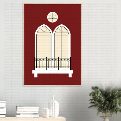 Authentic Lebanese Balcony Frame