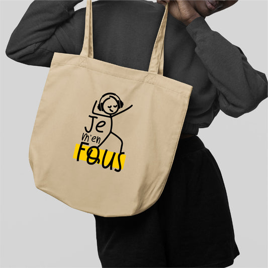 Totebag "Je M'en Fous"