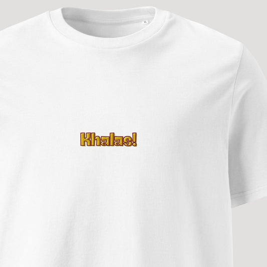 Khalas! | Regular Unisex T-shirt | Embroidered