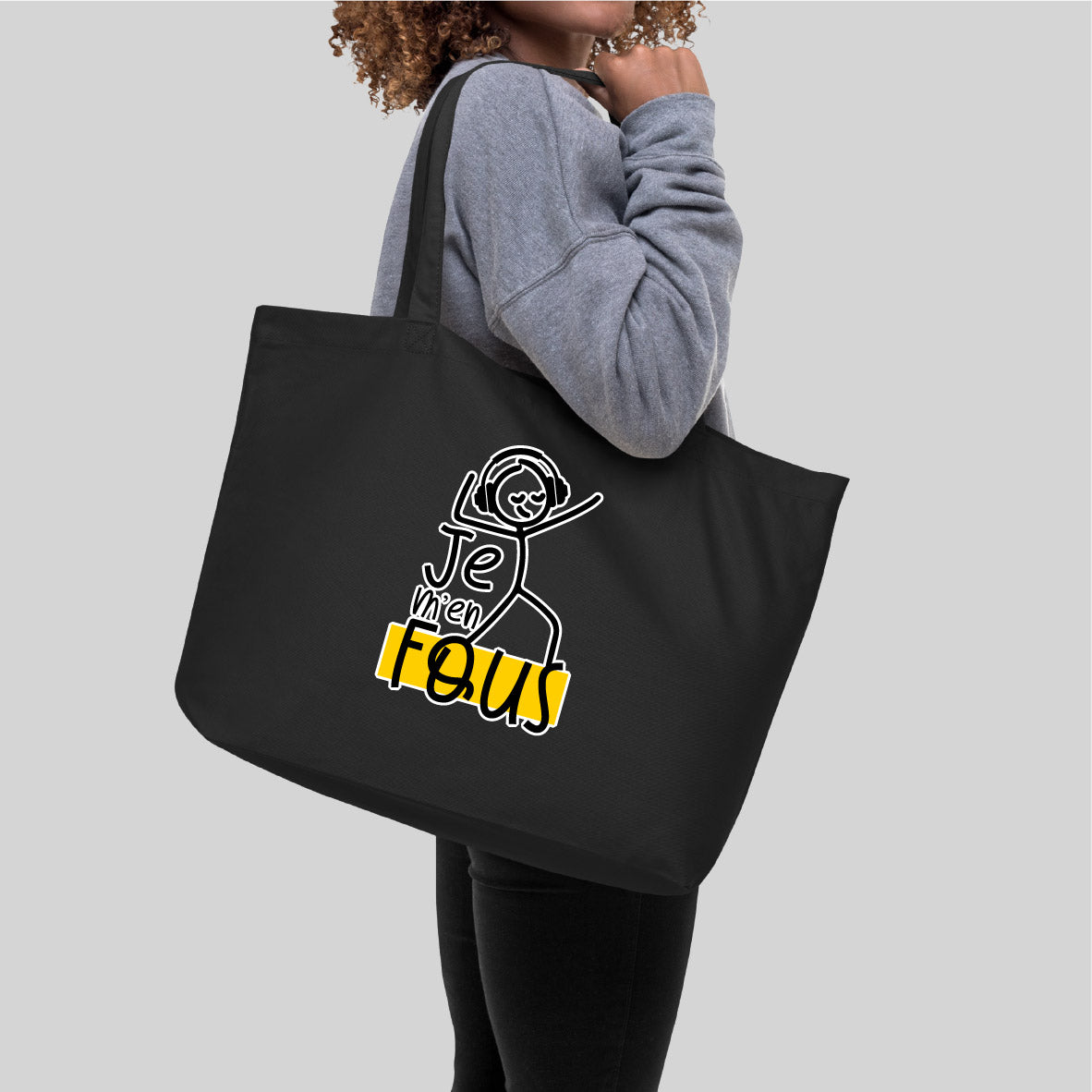 Totebag "Je M'en Fous"