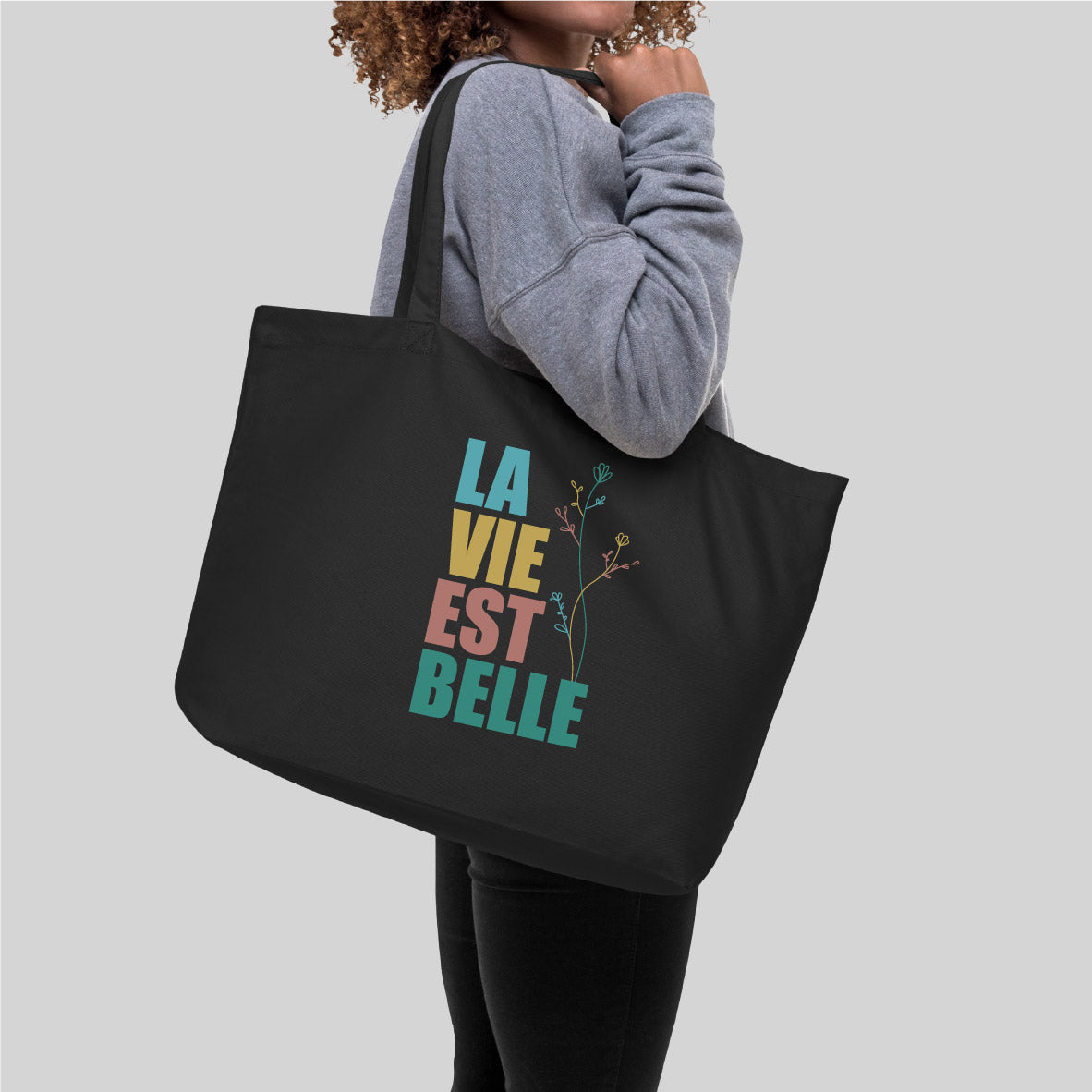 Totebag "La Vie Est Belle"