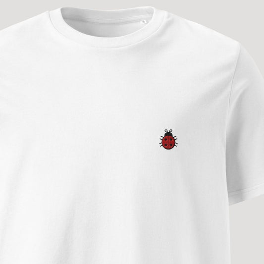 Lady Bug | Regular Unisex T-shirt | Embroidered