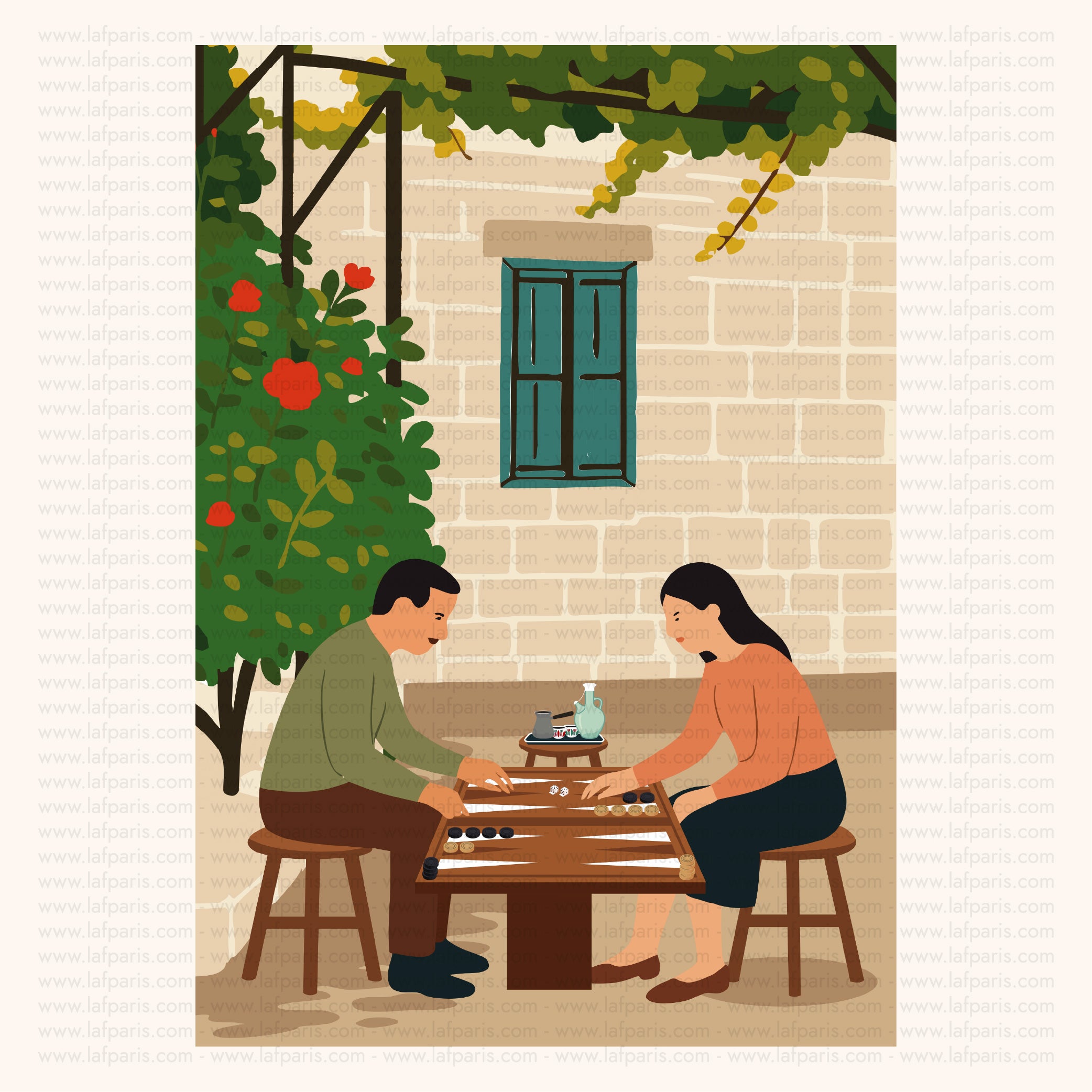 The Lebanese Village Poster