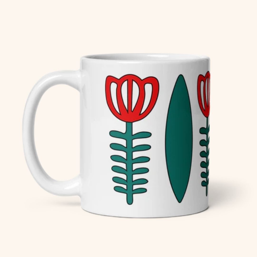 Mug "Coffee Cup Pattern"