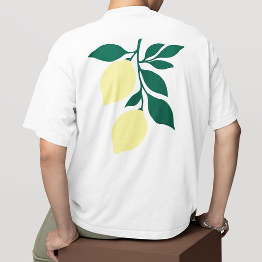 Lemon | Boxy Men T-shirt | Printed