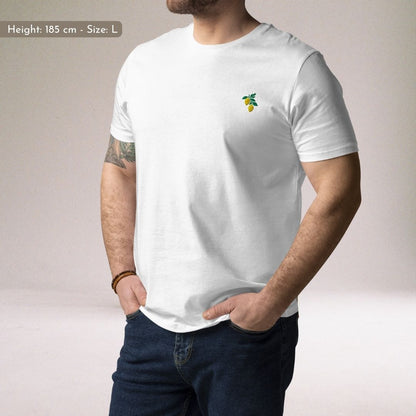 Lemon | Regular Unisex T-shirt | Embroidered