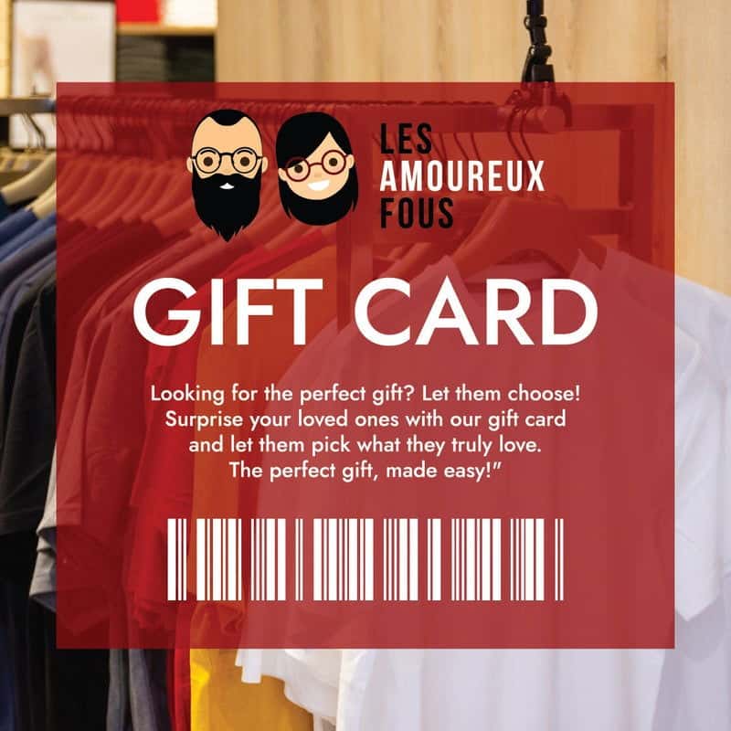 Les Amoureux Fous Gift Card - Les Amoureux Fous
