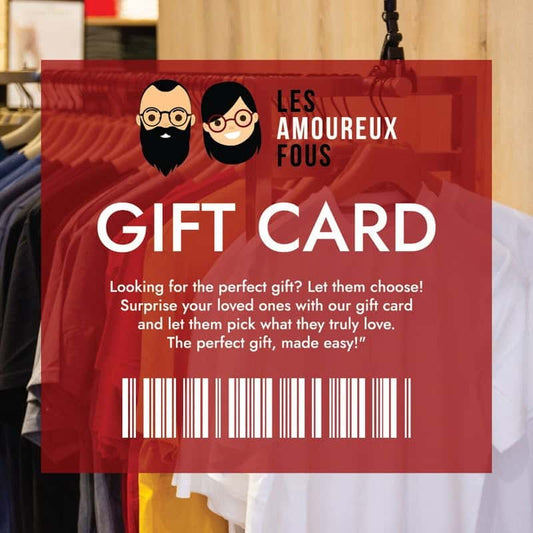Les Amoureux Fous Gift Card - Les Amoureux Fous