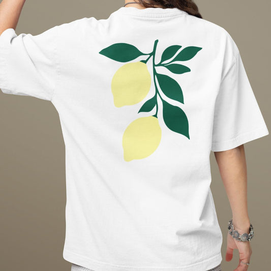 Lemon | Boxy Women T-shirt | Printed