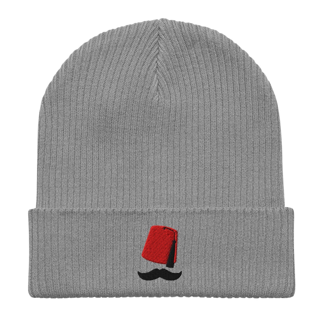 Tarboush & Moustache Beanie