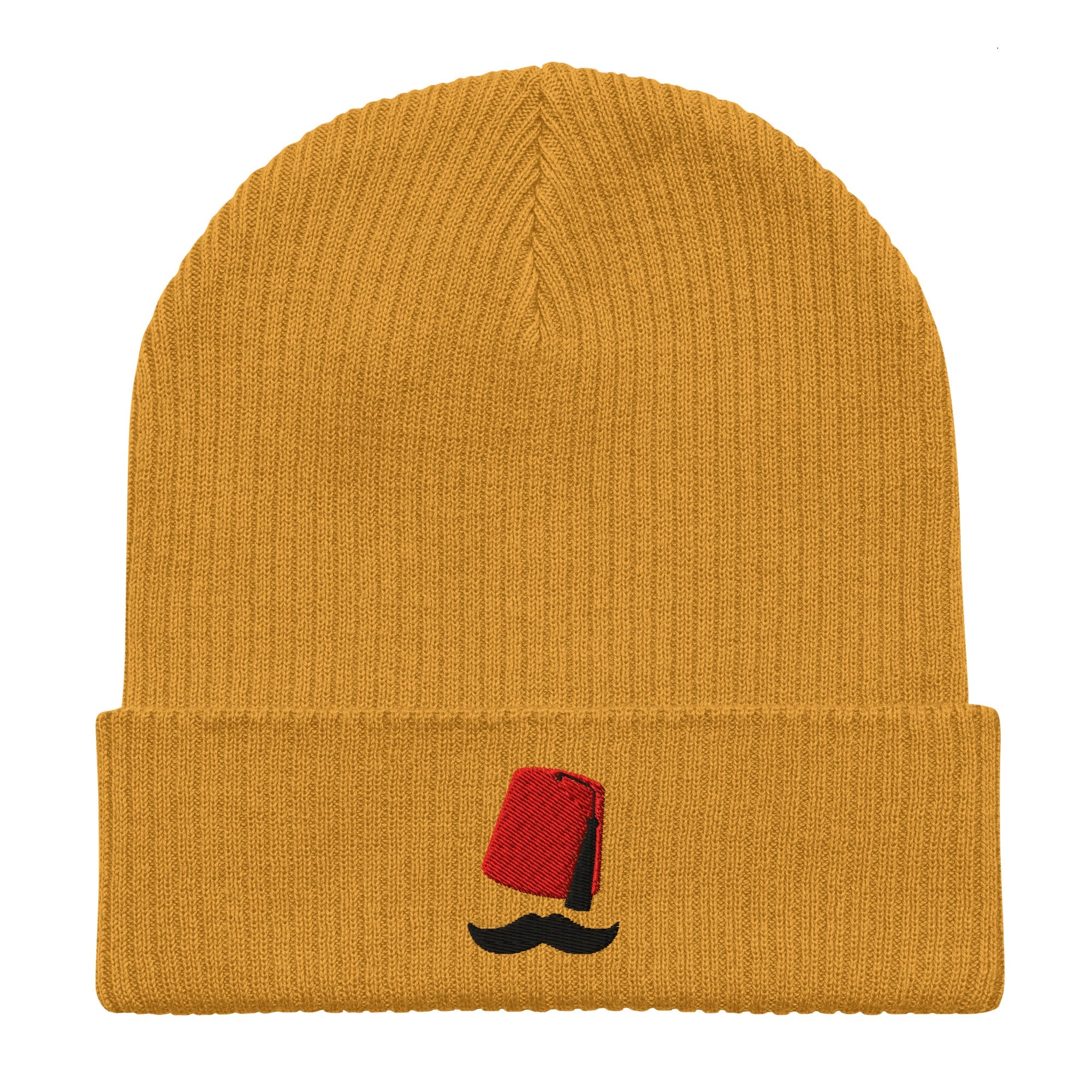 Tarboush & Moustache Beanie